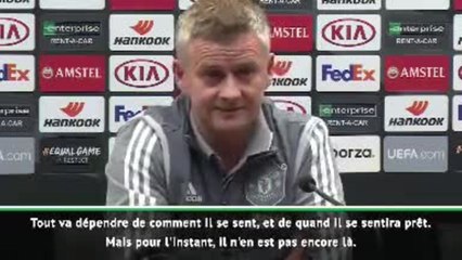 Man United - Pogba n'est pas proche d'un retour, selon Solskjær