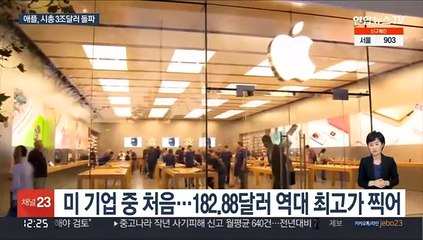 애플, 시총 3조달러 돌파…새해 첫날 뉴욕증시 '훈풍'