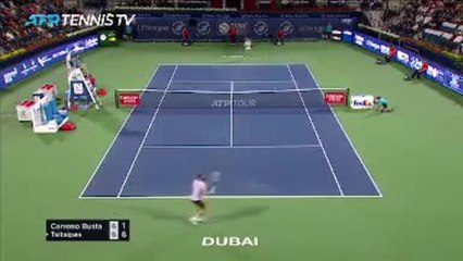 Dubaï - Tsitsipas continue sur sa lancée