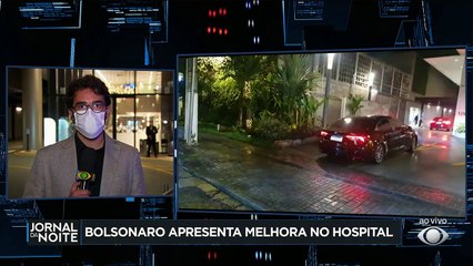 Download Video: A equipe médica que acompanha Jair Bolsonaro afirmou que ele apresentou melhora no quadro de saúde. O presidente está internado em São Paulo por causa de uma obstrução parcial do intestino.