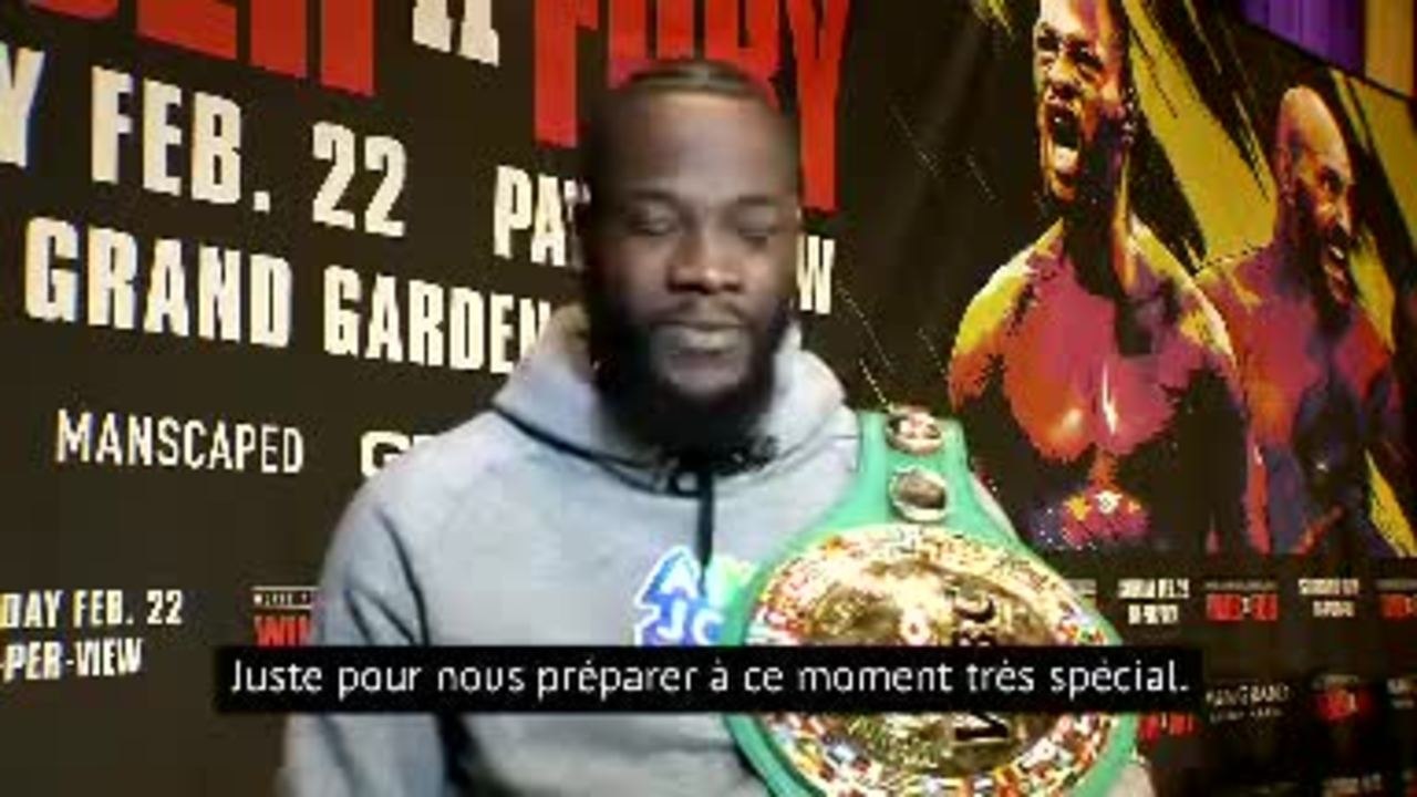 Poids-lourds - Wilder : "Nous ne sommes jamais à 100% lorsque nous montons sur le ring"