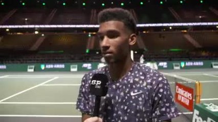 Rotterdam - Auger-Aliassime : "Mon service, la clé du match"