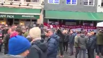 Ligue Europa - Les fans de Man United envahissent les rues de Bruges