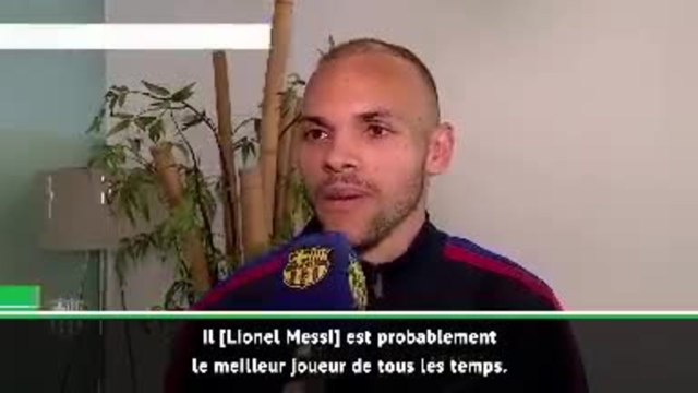 Barça - Braithwaite : Messi, le meilleur joueur de tous les temps