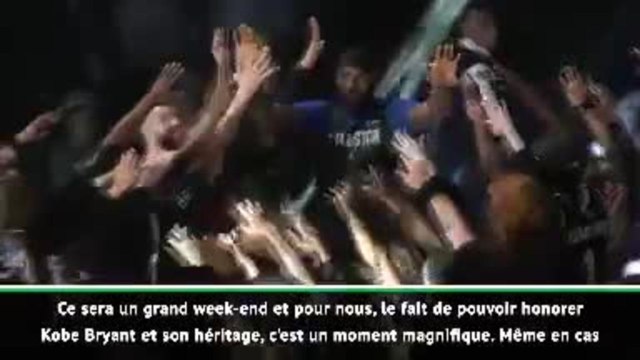 All-Star Game - LeBron James: Pouvoir honorer Kobe Bryant, un moment magnifique