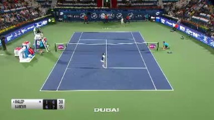 Dubaï - Hapel souffre mais passe en quarts