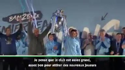 26e j. - Guardiola : "Je ne suis pas la seule raison qui fait venir les joueurs à City"