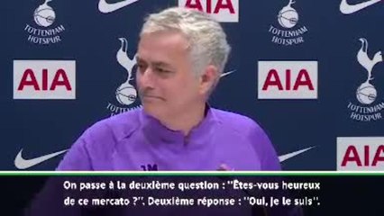 Transferts - Quand Mourinho s'amuse à faire les questions et les réponses