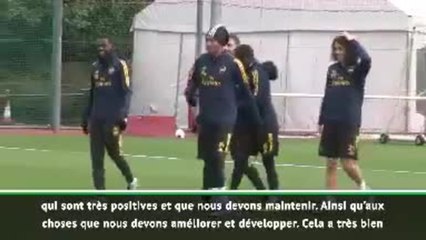 25e j. - Arteta : "Nous avons fixé des objectifs"