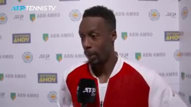 Rotterdam - Monfils : Très dur pour moi d'affronter Gilles au prochain tour