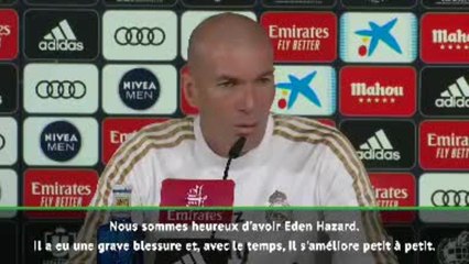 Real Madrid - Zidane "tirera le meilleur" d'Eden Hazard