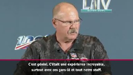 Super Bowl LIV - Reid : "Pas grâce à un seul homme"