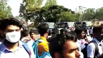 ಅತಿಥಿ ಉಪನ್ಯಾಸಕರ ಮುಷ್ಕರ: ವಿದ್ಯಾರ್ಥಿಗಳಿಂದ ಬೆಂಬಲ