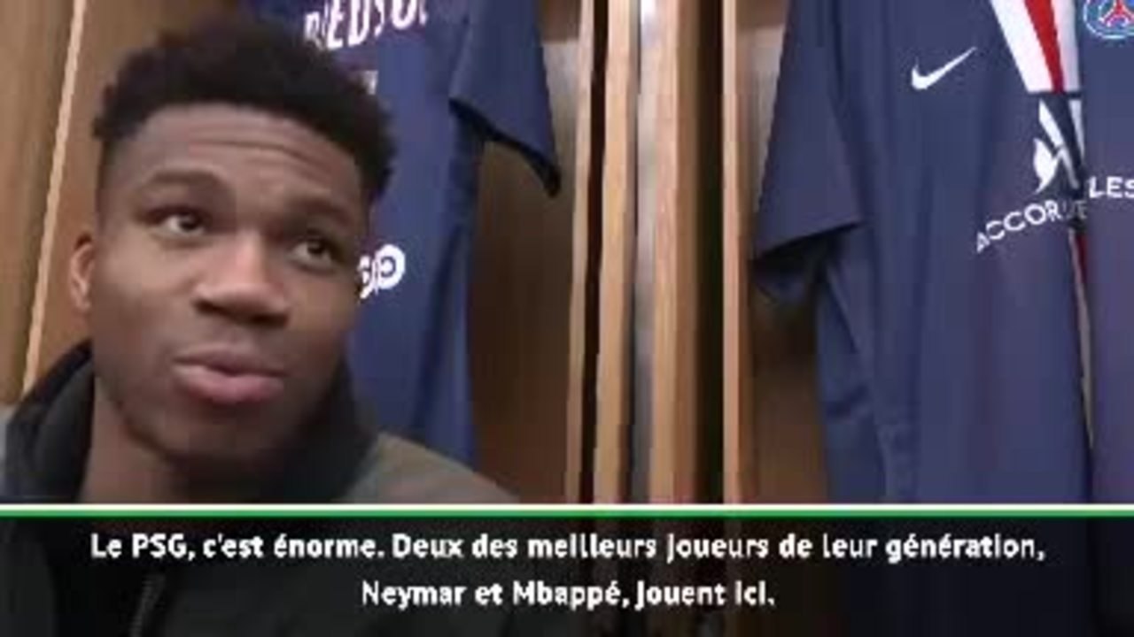 NBA - Giannis Antetokounmpo (Milwaukee) fan de Zlatan, Neymar & Mbappé :''À FIFA, je prends toujours le PSG''