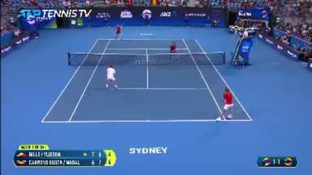 ATP Cup - Malmenée, l'Espagne de Nadal est en demi-finale