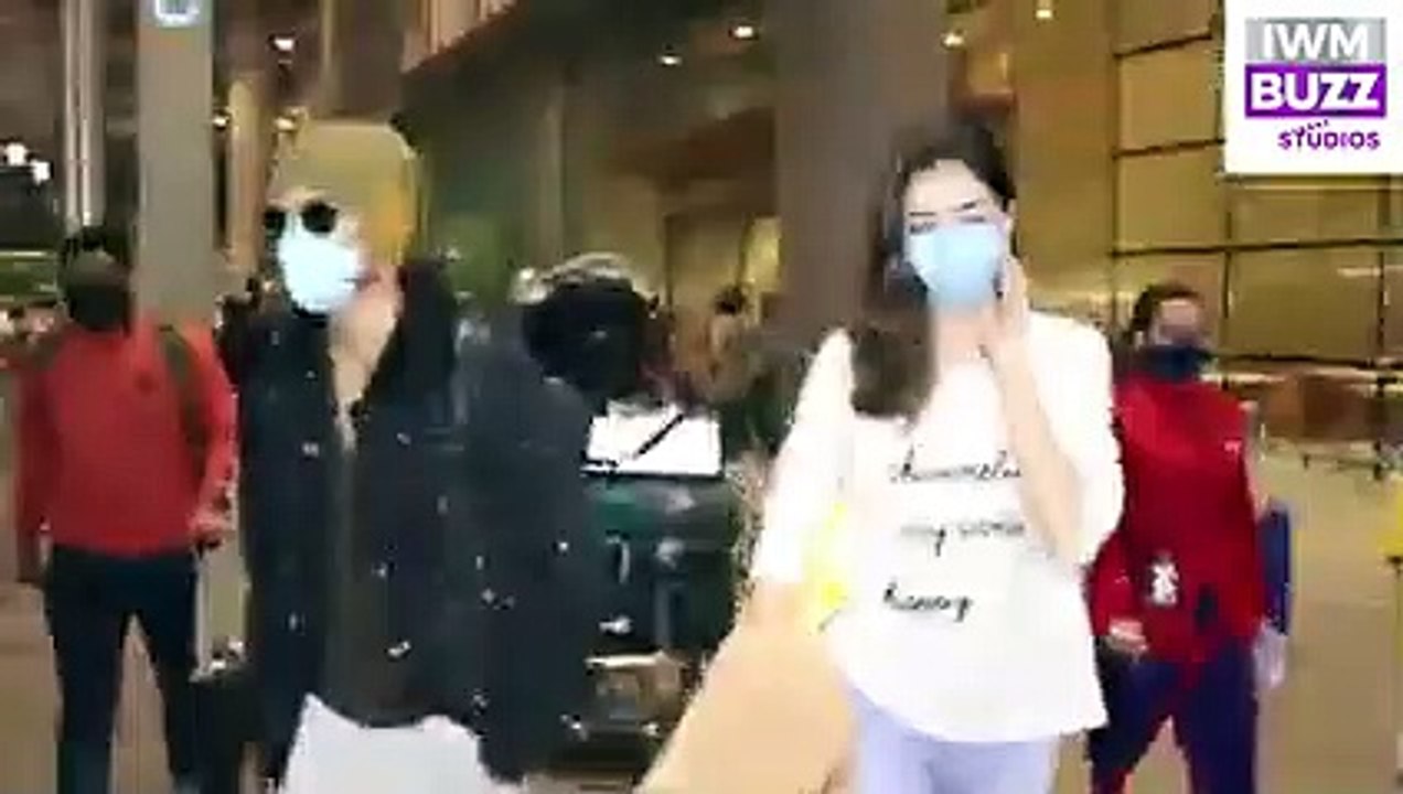 Ananya Panday And Ishaan Khatter Return After New Year Vacation
