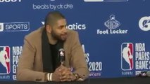 Paris Game - Le fils de Nicolas Batum fait le show en conférence de presse