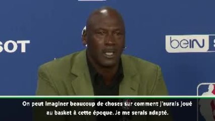 Paris Game - ''Fan de LeBron James'', Jordan refuse le petit jeu des comparaisons