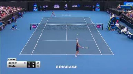 Brisbane - Osaka dans le dernier carré