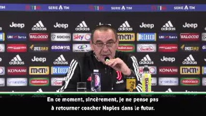 21e j. - Sarri : "Un match forcément spécial pour moi contre Naples"