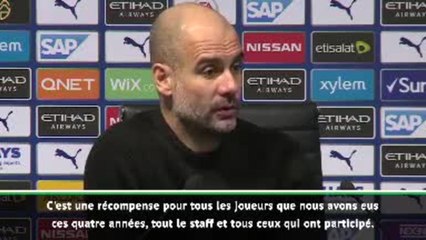 Man City - Guardiola : ''100 victoires, c’est incroyable''