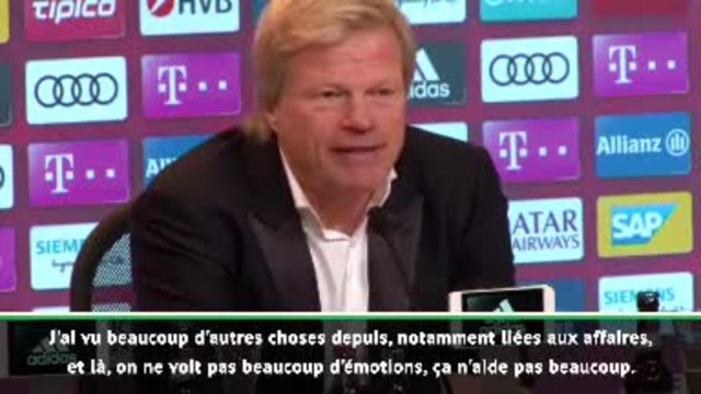 Bayern Munich - Kahn : Je ne serais pas aussi émotif que sur le terrain