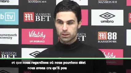 19e j. - Arteta:"On aurait pu mettre deux ou trois buts grâce à Ozil"