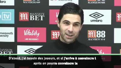 VIRAL : 20e j. - Arteta : " J'ai besoin des joueurs, et si j'arrive à les convaincre, après on pourra convaincre les fans"