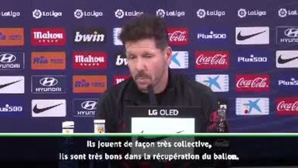 17e j. - Simeone : "Nous devons nous améliorer"