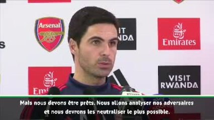 19e j. - Arteta : "Aligner l'équipe la plus compétitive"