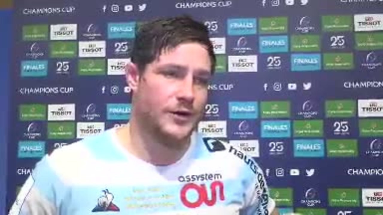 Champions Cup : 4e j. - Chavancy : "Les 5 derniers matches avant la trêve vont déterminer la suite de notre saison"