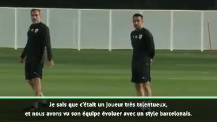 Mohamed : "Xavi était un joueur parfait sur comme en dehors du terrain"