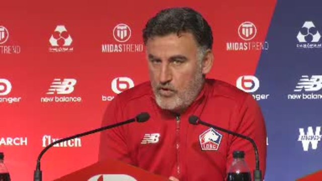 Galtier: A un match par semaine, il y a des postes oú il y a un voir deux joueurs de trop dans l'effectif