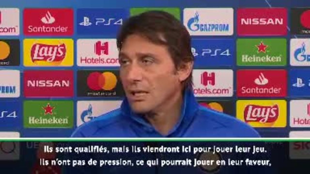 Groupe F - Conte : Le Barça est une équipe incroyable