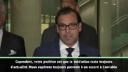 L'avocat d'Israel Folau annonce l'échec des négociations avec la fédération