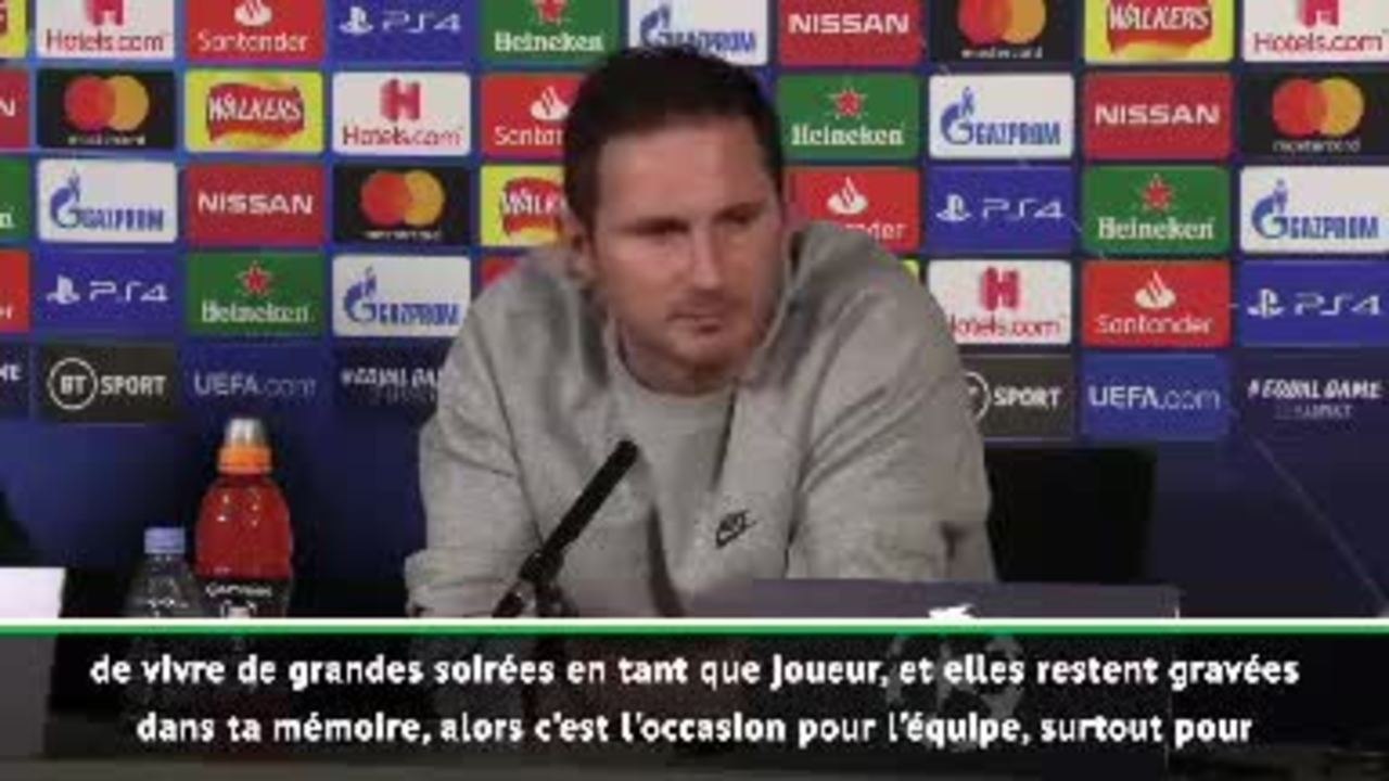 Groupe H - Lampard : "J'aime la pression"