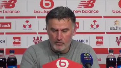 17e j. - Galtier : "Osimhen doit être plus juste dans ses déplacements"