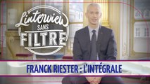 Le ministre de la Culture Franck Riester présente sa réforme de l'audiovisuel dans son Interview sans filtre