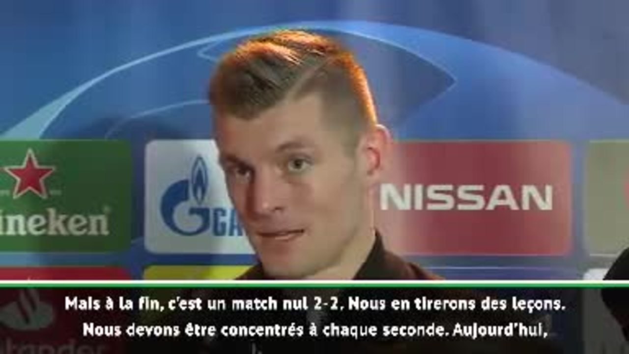 Groupe A - Kroos : "Nous devons être concentrés à chaque seconde"