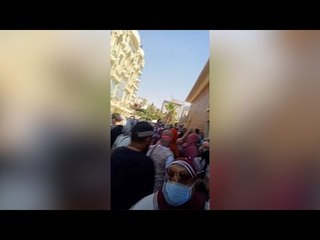 زحام شديد على شباك تذاكر قصر البارون