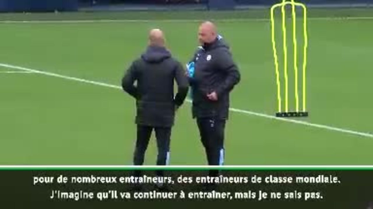 Groupe F - Guardiola : "Guardiola est une référence"