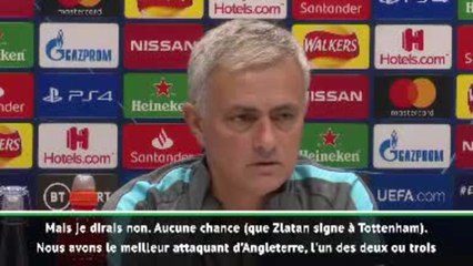 Groupe B - Mourinho : "Aucune chance que Zlatan signe à Tottenham"