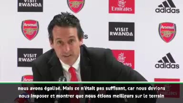 Arsenal - Emery : La confiance ne vient qu'avec de bons résultats