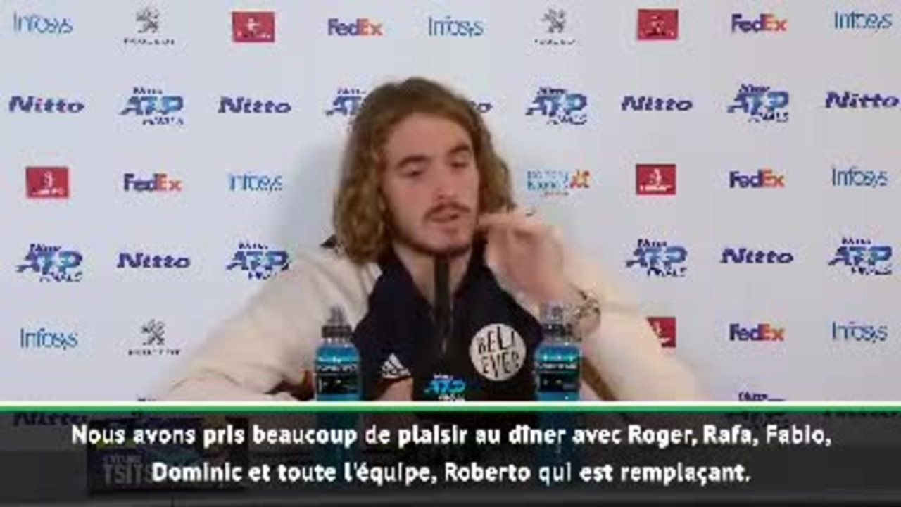Masters - Tsitsipas réconcilié avec Zverev : "La Laver Cup nous a rassemblés"
