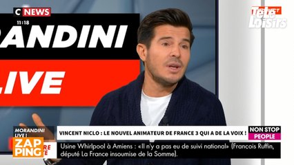La "drôle de façon" de Vincent Niclo de défendre son duo avec Laetitia Milot : "Y'a des imperfections dans sa voix..."