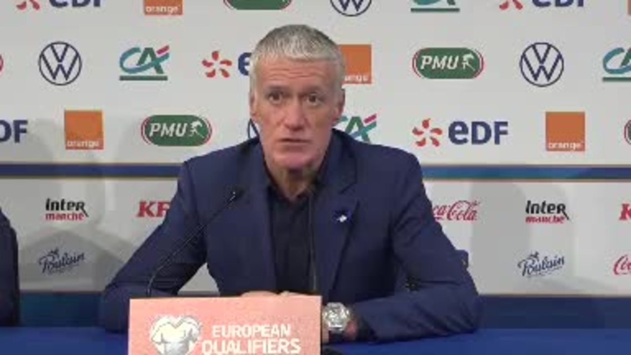 Bleus - Deschamps : "Une première mi-temps très compliquée"
