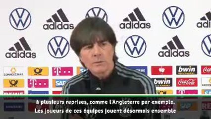 Allemagne - Löw : "Nous ne sommes pas les favoris"