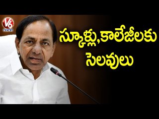 No Need Of Lockdown, Holiday Declared On Schools And Colleges  CM KCR   V6 News-WzIuigtxKGg-480p-1641278358727