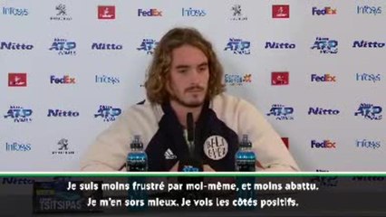 Masters - Tsitsipas: "Je suis moins frustré par mes défaites"