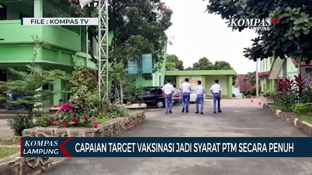 Capaian Taget Vaksinasi, Jadi Syarat PTM Secara Penuh